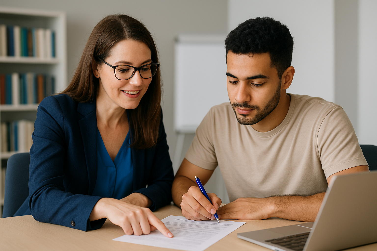 Individuelle Betreuung in Deutschkursen
